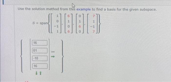 Use the solution method from this example to find a | Chegg.com
