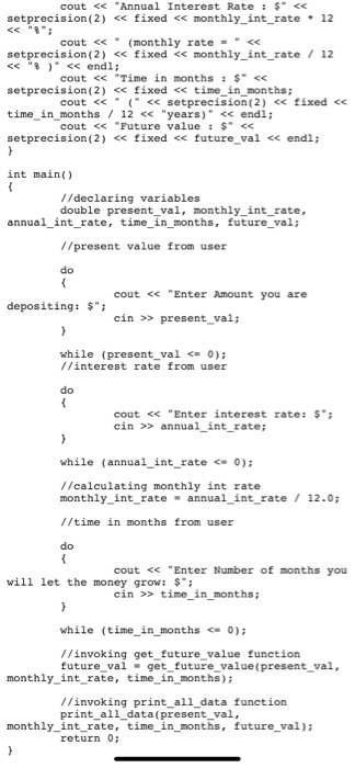Solved Assignment3_DueThursday.cpp This file contains the | Chegg.com