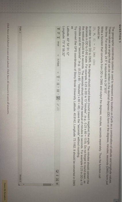 Solved QUESTION 20 po Given the following function header | Chegg.com
