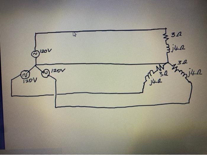 Solved Question 4 (6 points) In this balanced three phase | Chegg.com