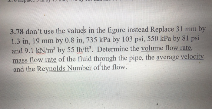 Solved 3.78 Determine the flowrate through the Venturi meter | Chegg.com