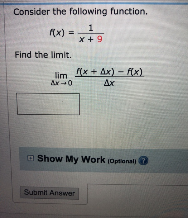 solved-consider-the-following-function-f-x-8x2-6x-find-chegg