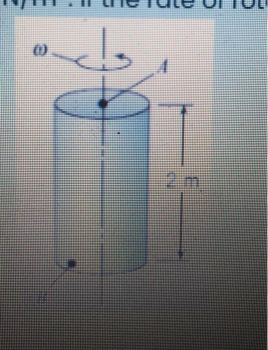 Solved ‏A closed tank of liquid ( s = 1.2 ) is rotated about | Chegg.com