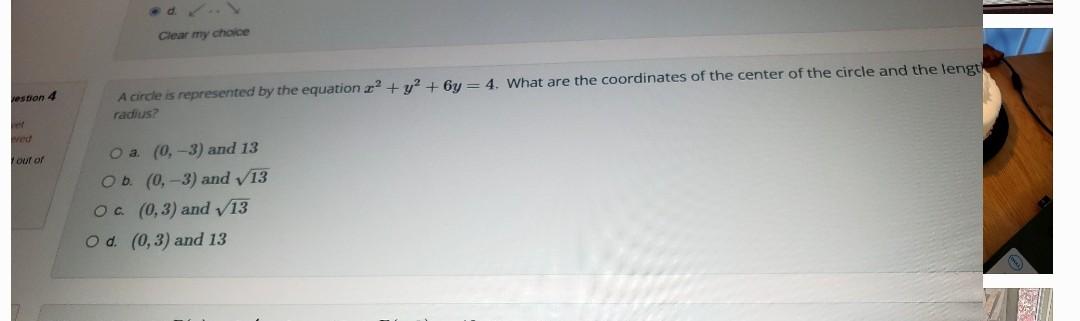 what are the coordinates of the center of the circle (x-6)^2 (y 5)^2=15^2