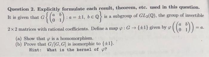 Solved Question B, And In Question B What Is The Definition | Chegg.com