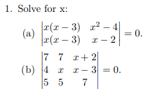 Solved Solve for x | Chegg.com