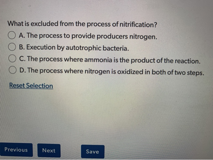 solved-what-is-excluded-from-the-process-of-nitrification-chegg