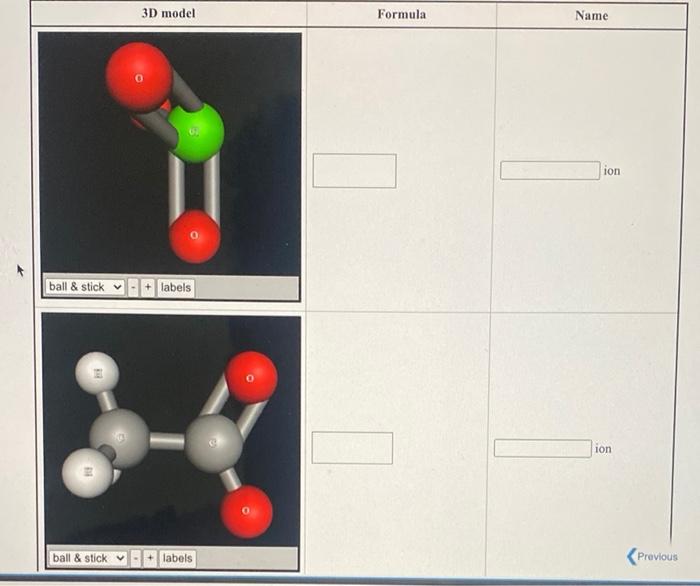 chlorine element 3d model