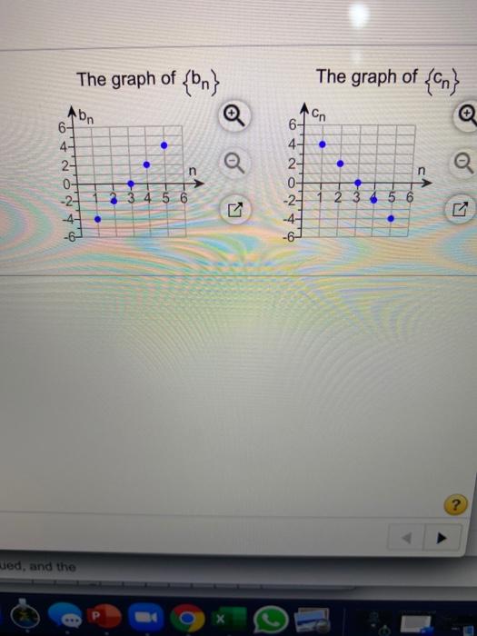 Solved Use The Graphs Of {bn} And {Cn} To Find The Indicated | Chegg.com