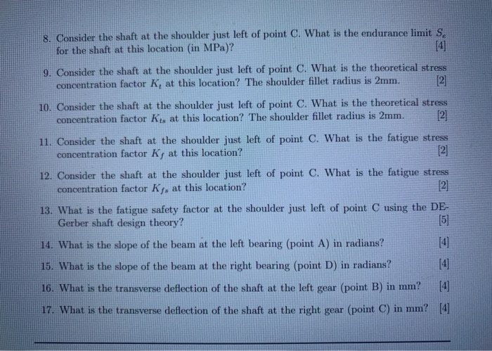 Solved Question 1 (50) Figure 1 depicts a shaft that is | Chegg.com