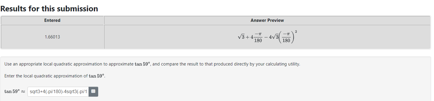 Solved this answer is incorrect, and i tried 1.664 ﻿and it's | Chegg.com