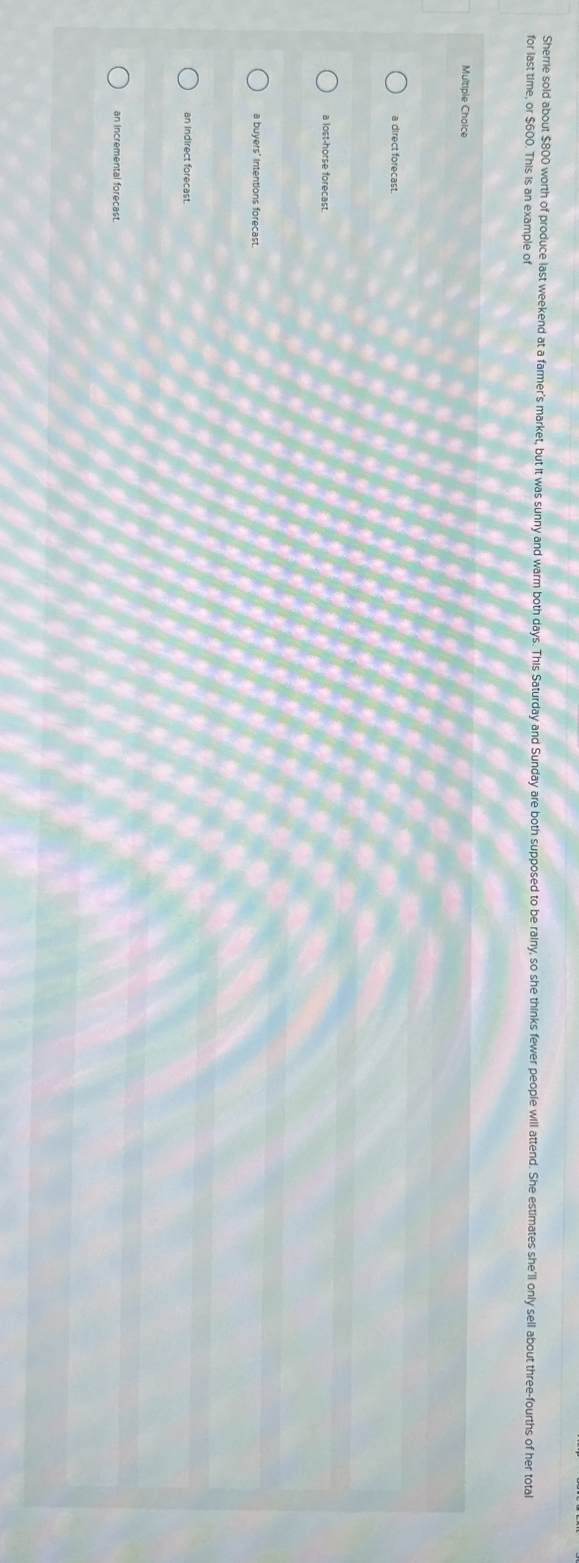 Solved for last time, or 600. ﻿This is an example