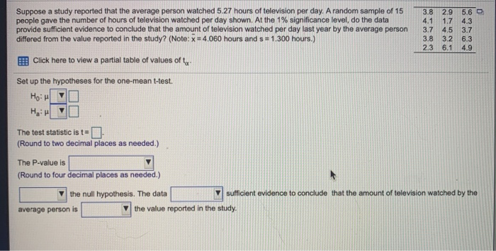 Solved 5.6 Suppose a study reported that the average person | Chegg.com