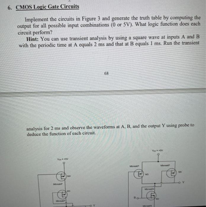 Solved Question For The Logic Gate Circuits Of Figure 3, | Chegg.com