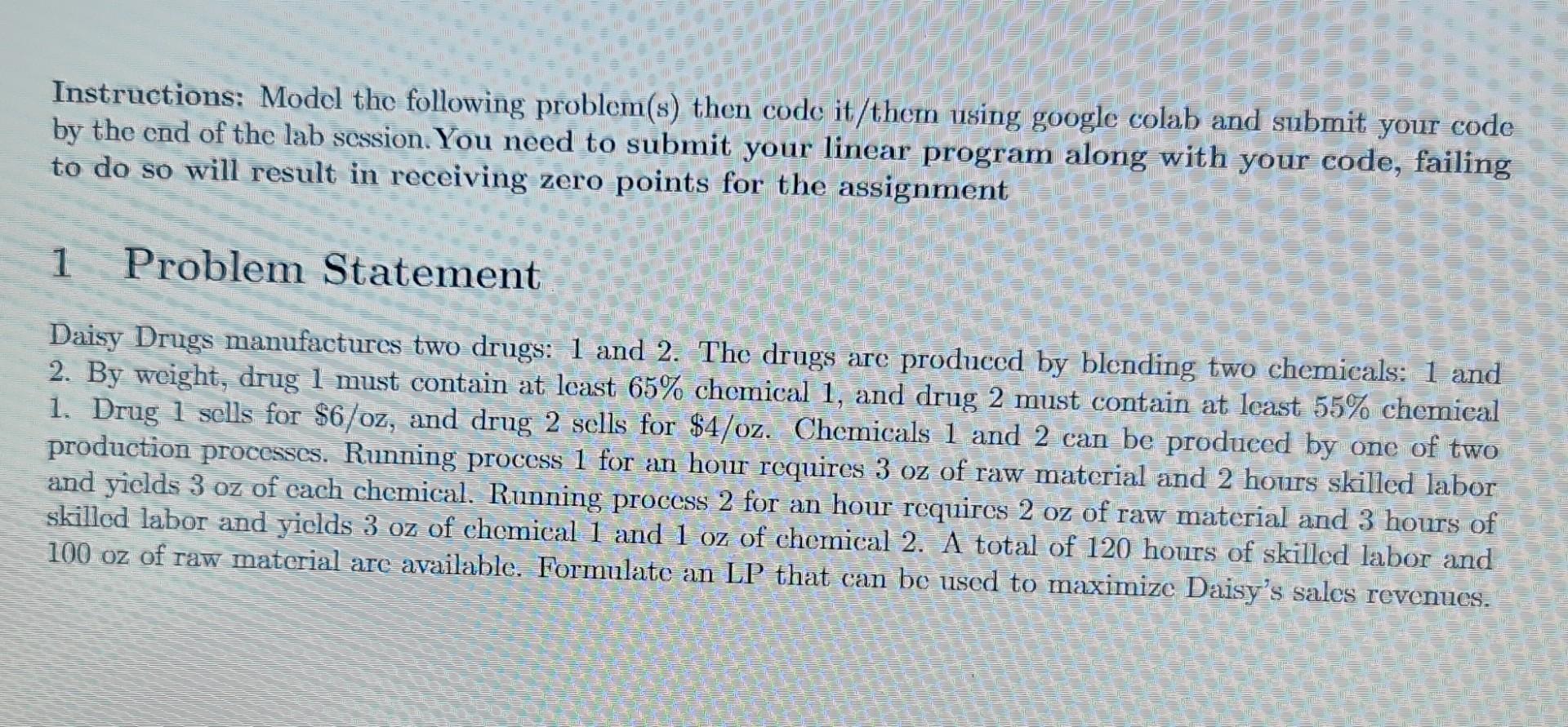 Solved Instructions: Model the following problem(s) then | Chegg.com