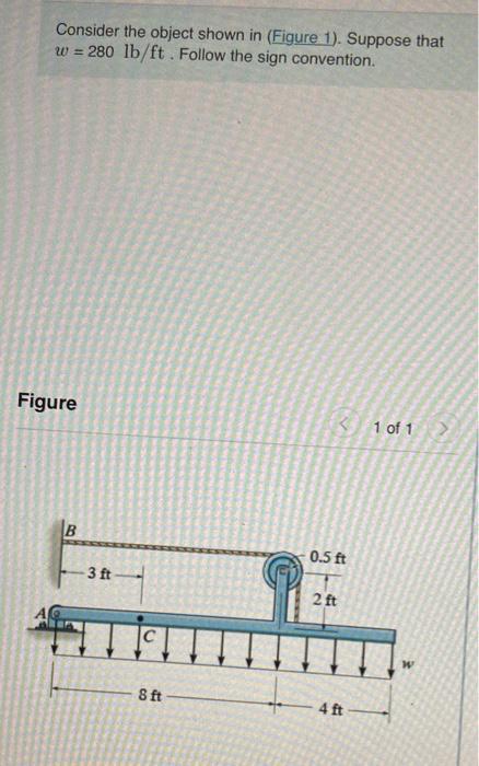 Solved Consider The Object Shown In (Figure 1). Suppose That | Chegg.com