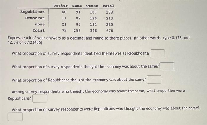 Solved same A CBS News poll conducted among a nationwide | Chegg.com