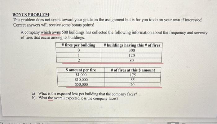 Solved BONUS PROBLEM: This problem does not count toward | Chegg.com