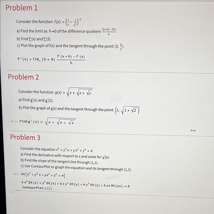 Solved Problem 1 Consider the function f(x) = (-))* a) Find | Chegg.com