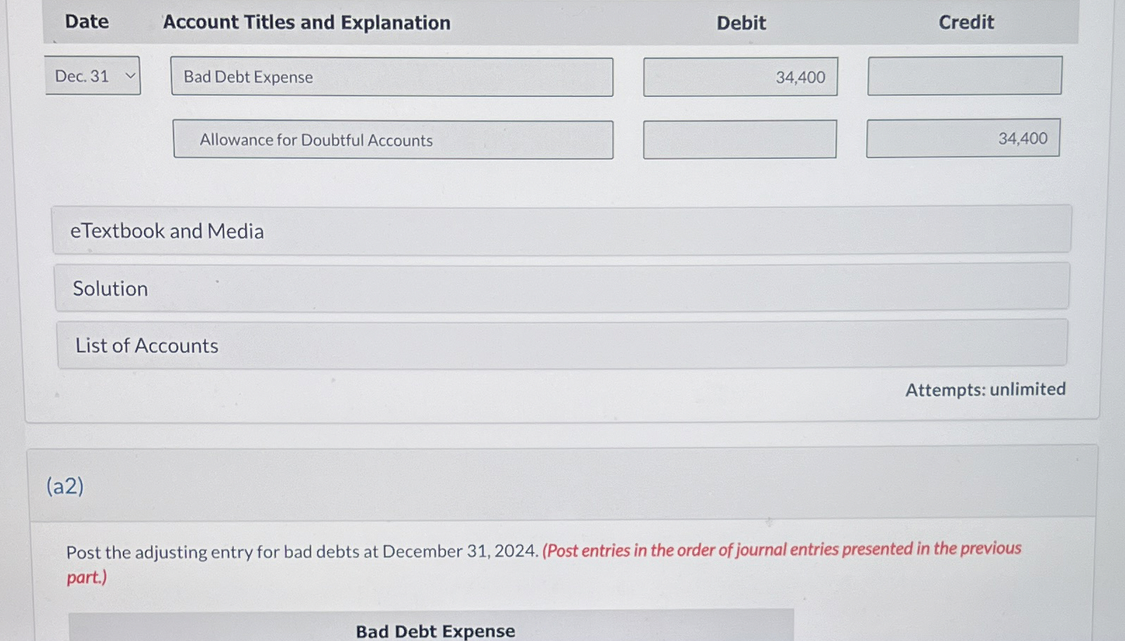 Solved Date Account Titles And Explanation Debit Credit A 0371