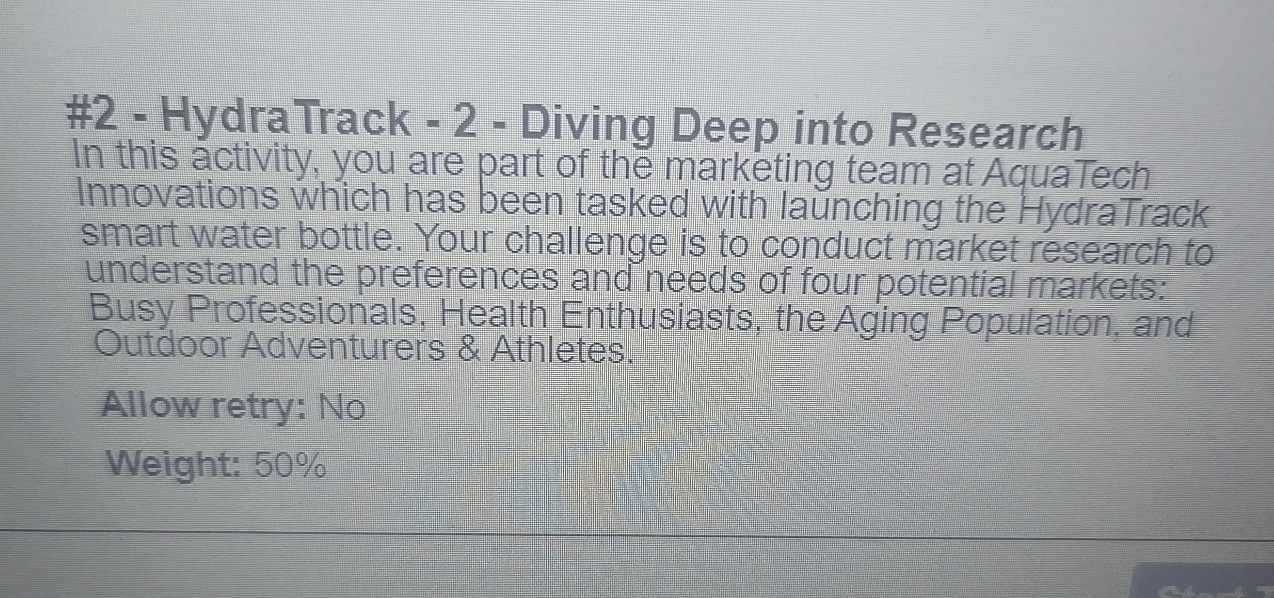 #2 - ﻿Hydra Track - 2 - ﻿Diving Deep into ResearchIn | Chegg.com