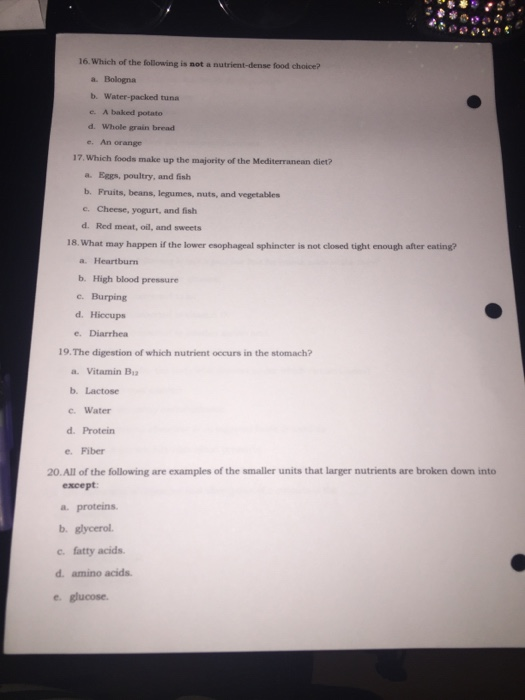 Solved 1. Which of the following is not considered a