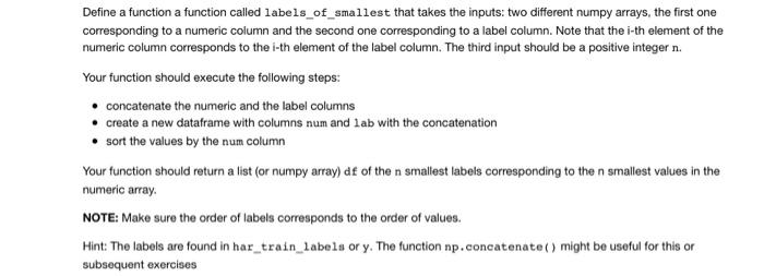 Solved Define a function a function called | Chegg.com