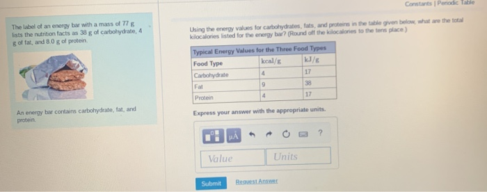 Round Table Nutrition Facts