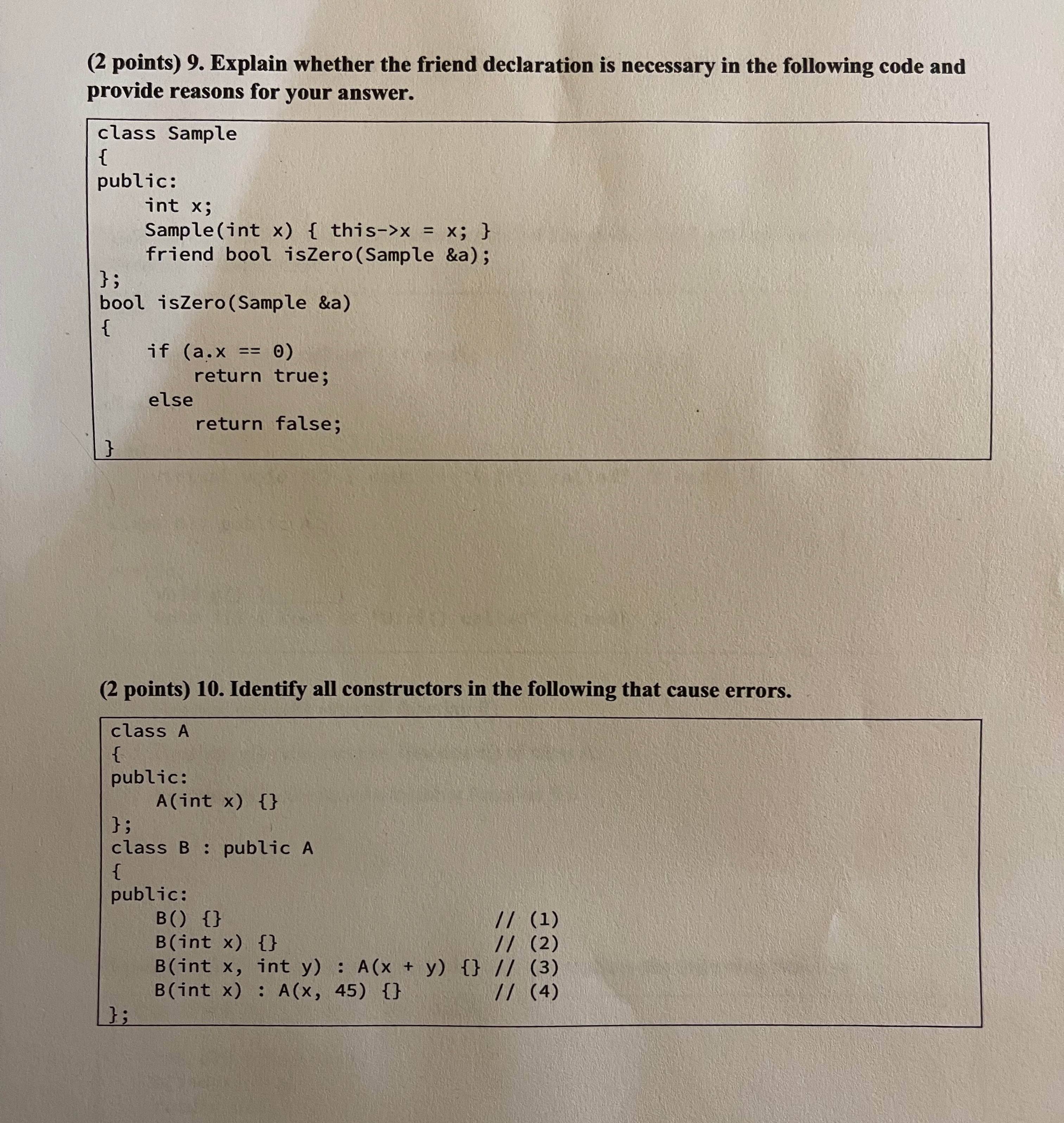 Solved Please show your work completely & show your output | Chegg.com