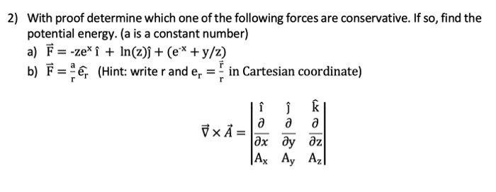 Solved 2 With Proof Determine Which One Of The Following Chegg Com