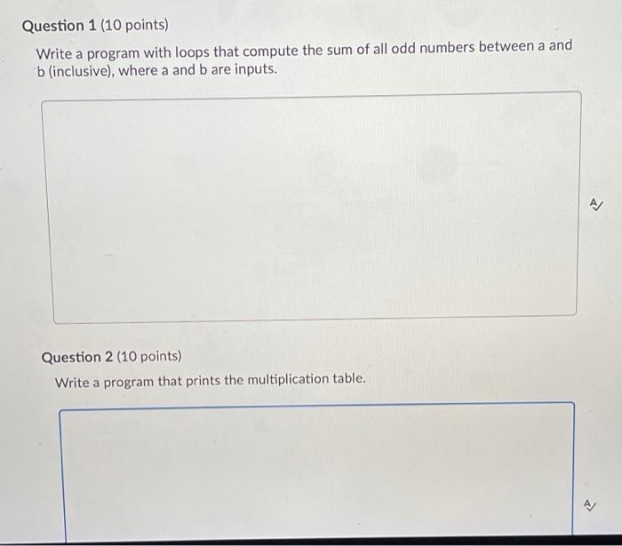 Solved Question 1 (10 points) Write a program with loops | Chegg.com