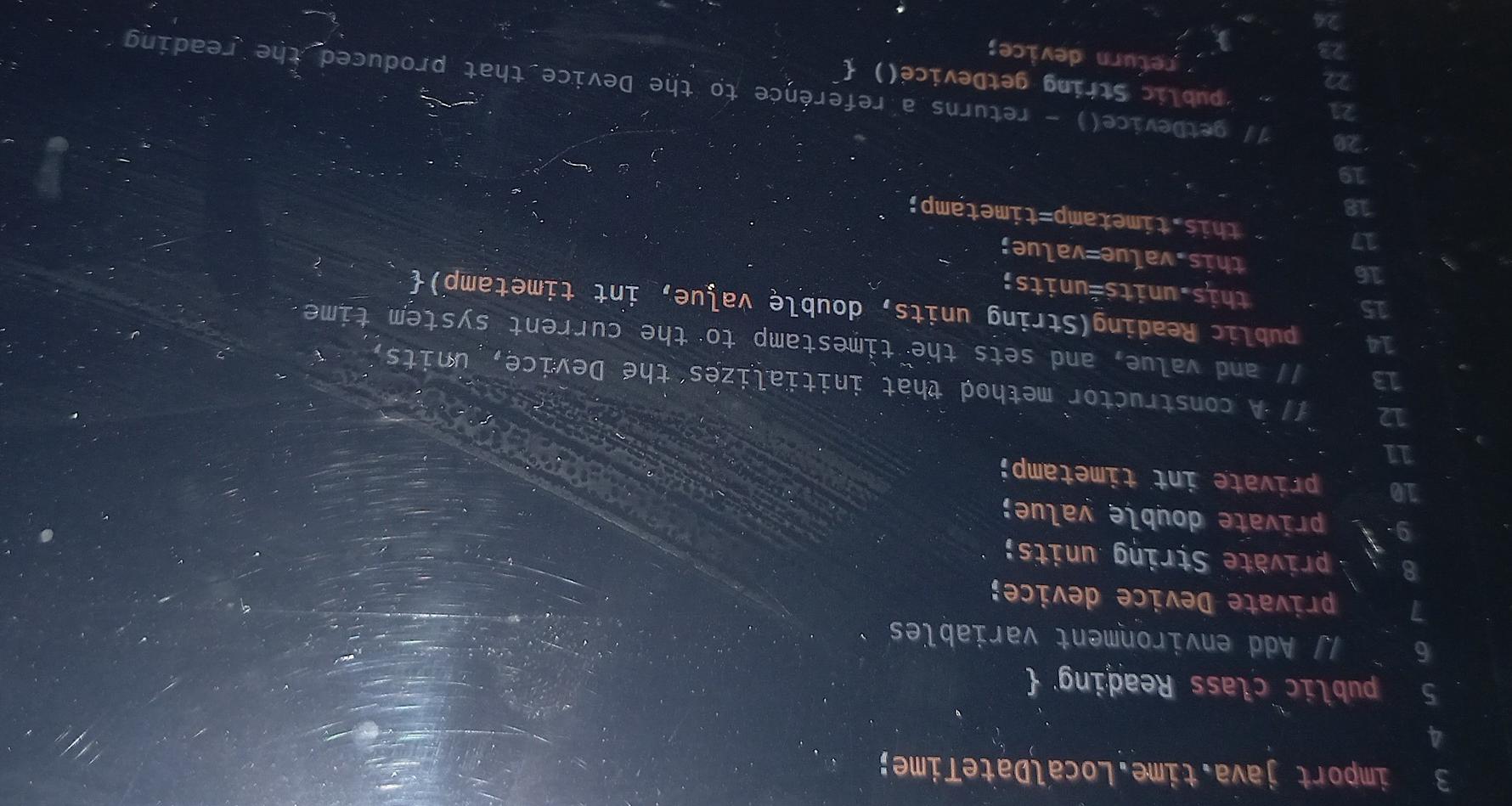 Solved 3 import java, time. LocalDateTime; 4 5 public class | Chegg.com