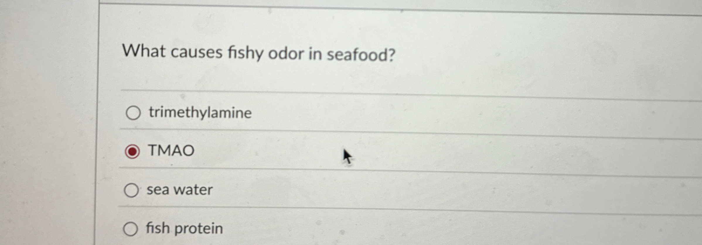 Solved What causes fishy odor in