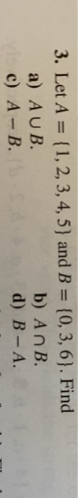 Solved 29. Let A = {a, B, C, D} And B = {y, Z}. Find A) AXB. | Chegg.com