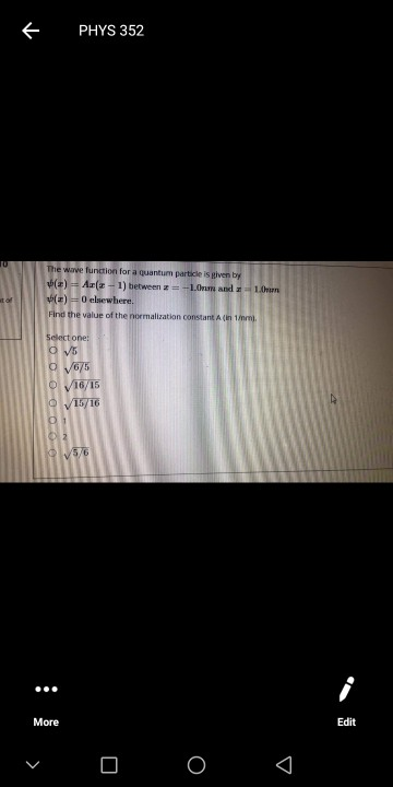 phys 352 homework 1