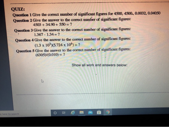 Solved QUIZ: Question 1 Give the correct number of | Chegg.com