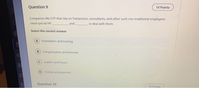 Solved Scenario: You are a human resource director at a | Chegg.com