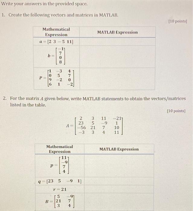 Solved MATLAB - I will be doing this soon but if someone | Chegg.com
