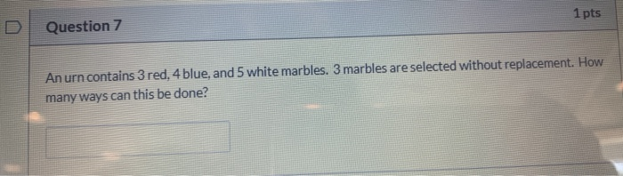 Solved Question 8 1 pts A test has 5 multiple choice | Chegg.com