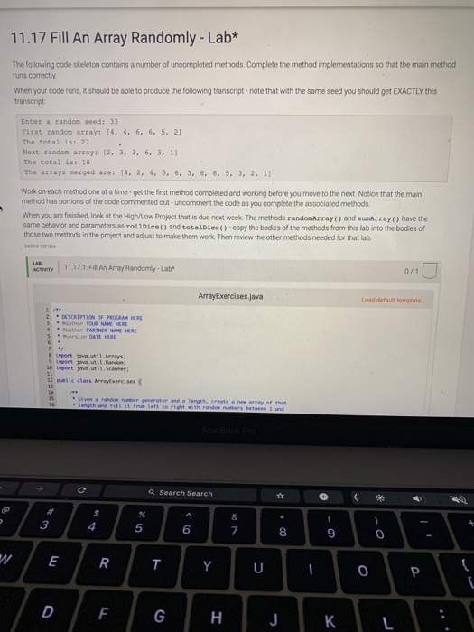 Solved I'm having trouble with writing a solution to this | Chegg.com