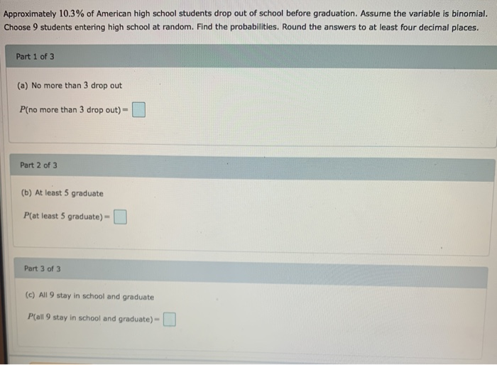 Solved Approximately 10.3 of American high school students