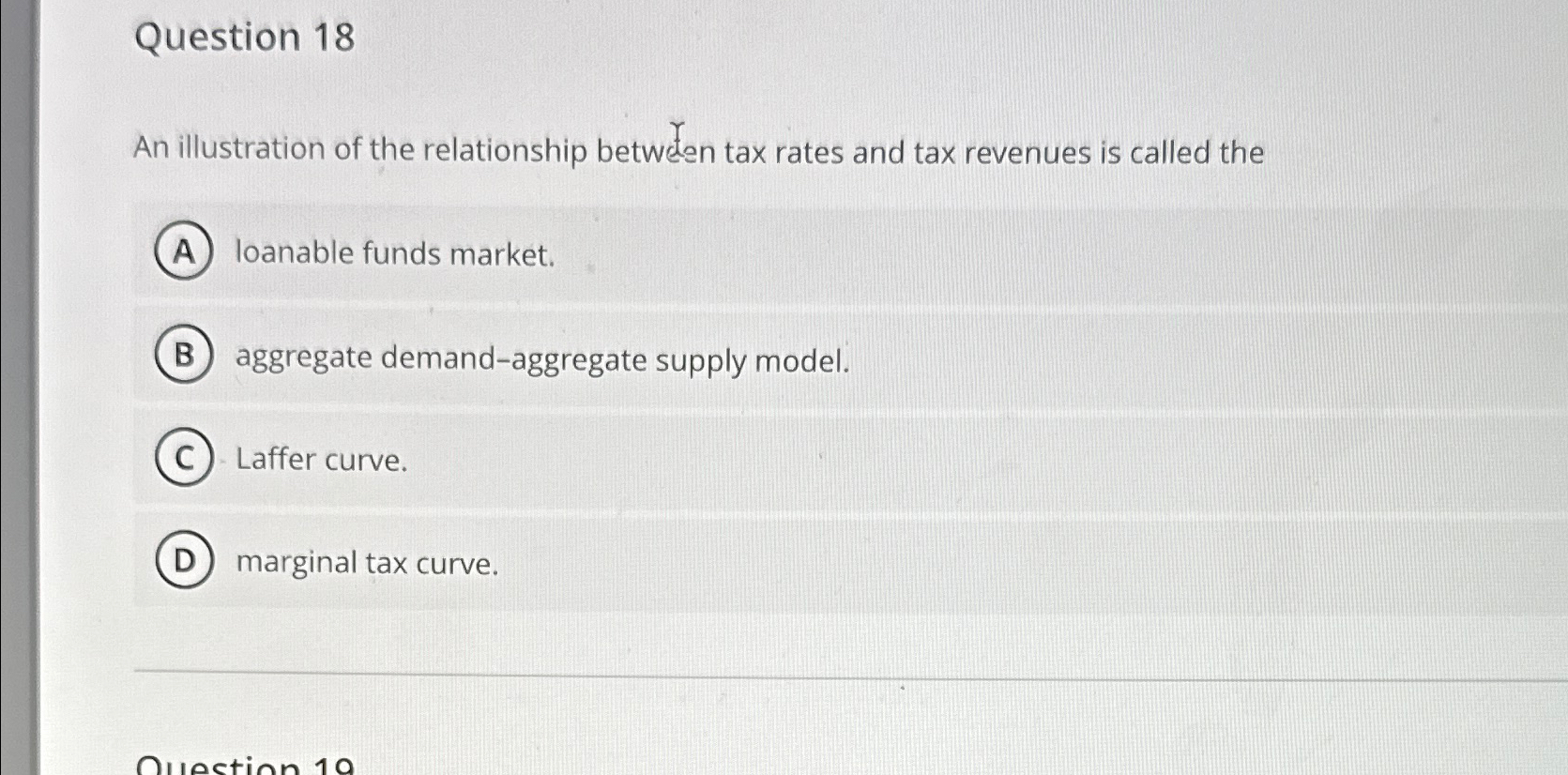 Solved Question 18An illustration of the relationship betwen | Chegg.com