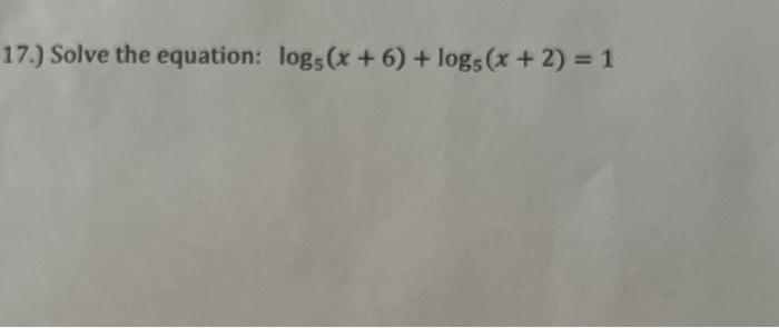 6-log 5