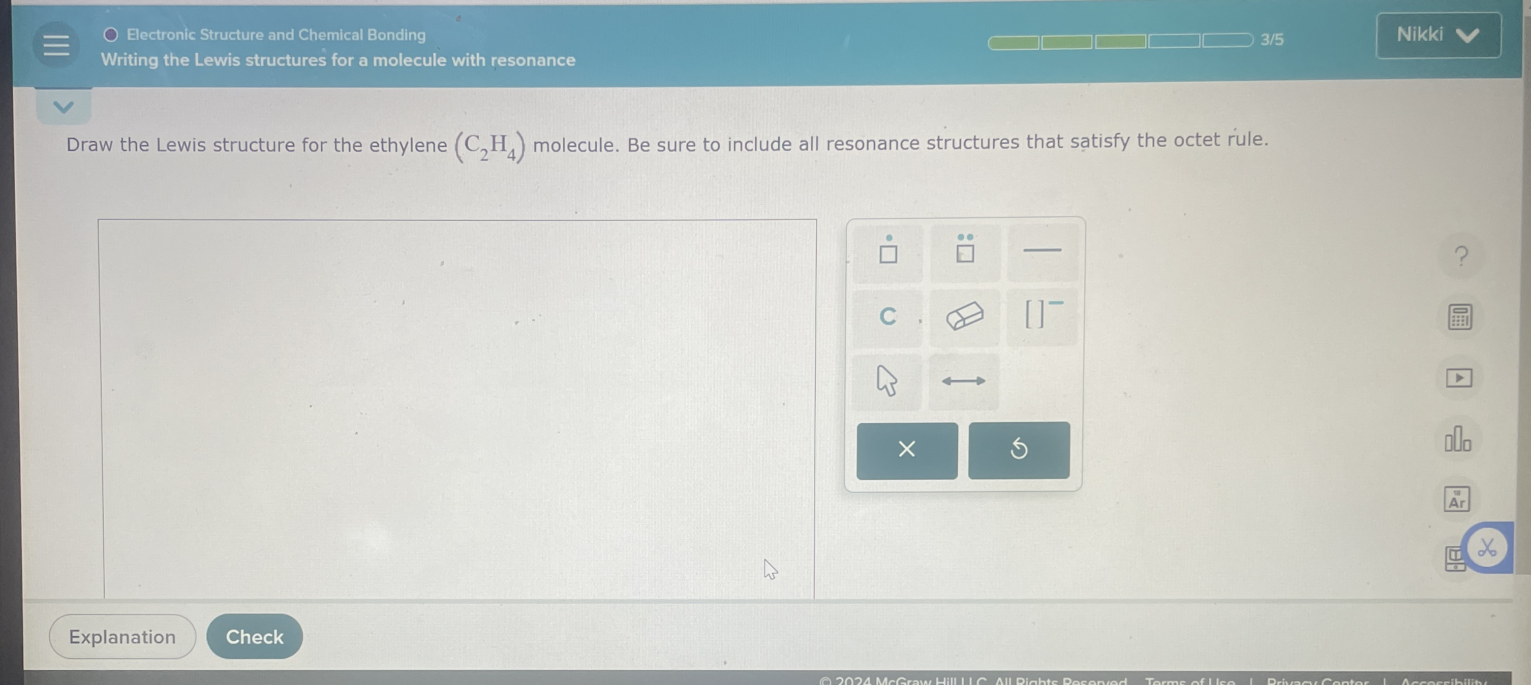 Electronic Structure and Chemical BondingWriting the