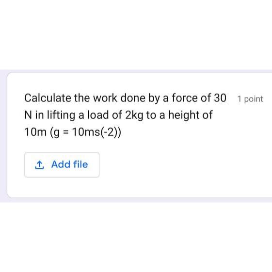 Solved Calculate the work done by a force of 301 ﻿point N | Chegg.com