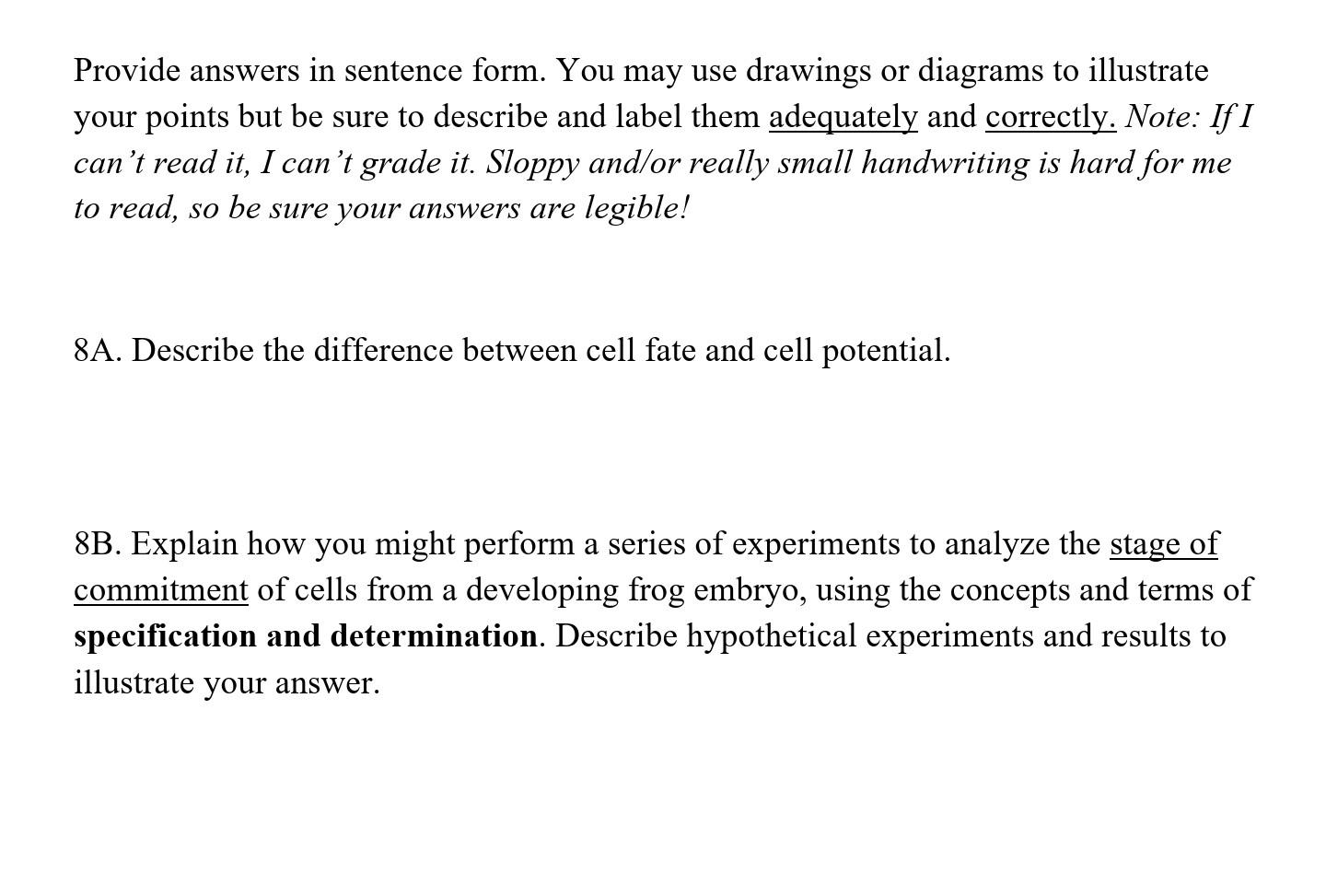 Solved Provide answers in sentence form. You may use | Chegg.com