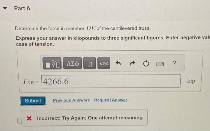 Solved Suppose that P=1000lb. (Figure 1)Determine the force | Chegg.com
