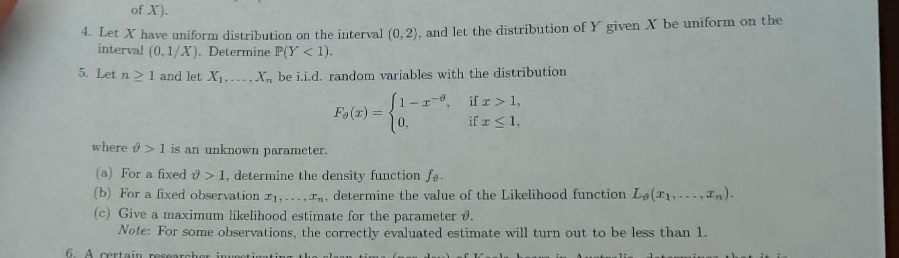 Solved 4 Let X Have Uniform Distribution On The Interval Chegg Solved 4 Let X Have Uniform Distribution On The Interval Chegg