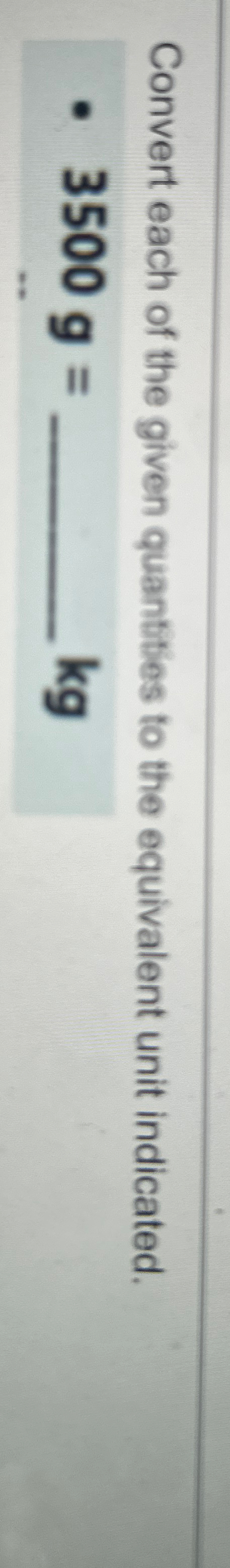 Solved Convert each of the given quantities to the | Chegg.com