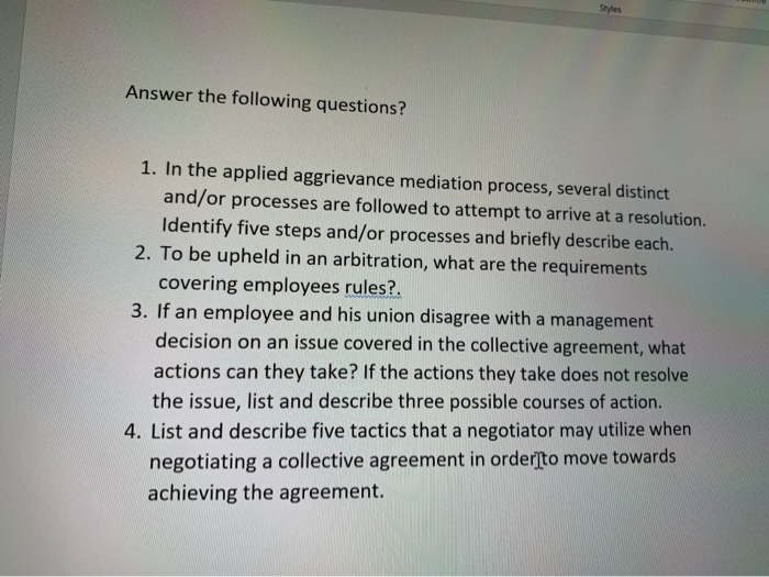 Solved Styles Answer The Following Questions 1 In The A Chegg Com Need the translation of aggrievance in russian but even don't know the meaning? chegg